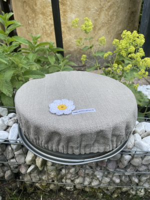 Abdeckhaube Leinen XL