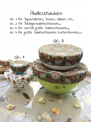 Abdeckhauben 4 Grössen alle 4 Größen etsy