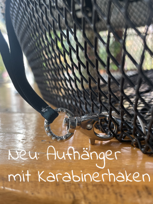 Fahrradkorb Karabiner